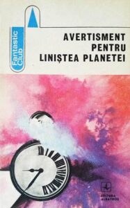 Avertisment pentru liniştea planetei-coperta