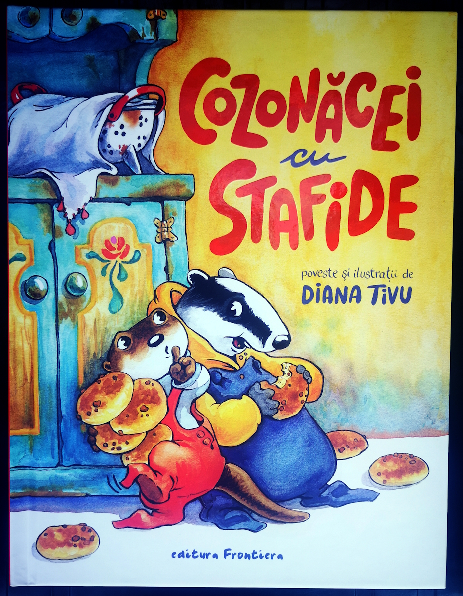 Cozonăcei cu stafide&nbsp;(Diana Tivu ilustrator) - Editura Frontiera 2024