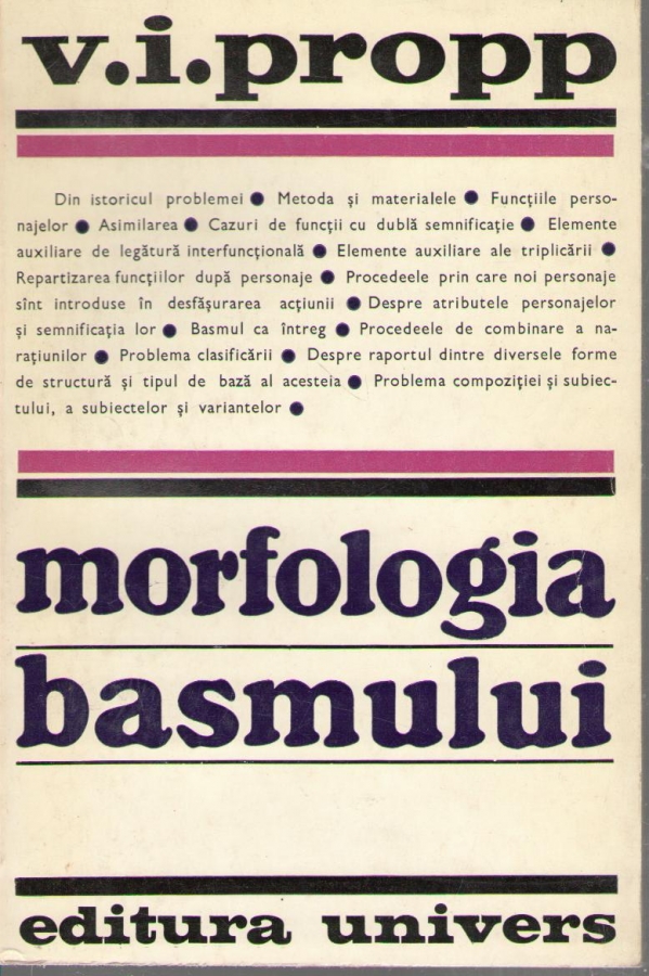 Morfologia basmului