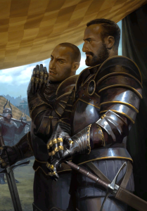 Usurper Officer, ilustraţie din Gwent: The Witcher Card Game